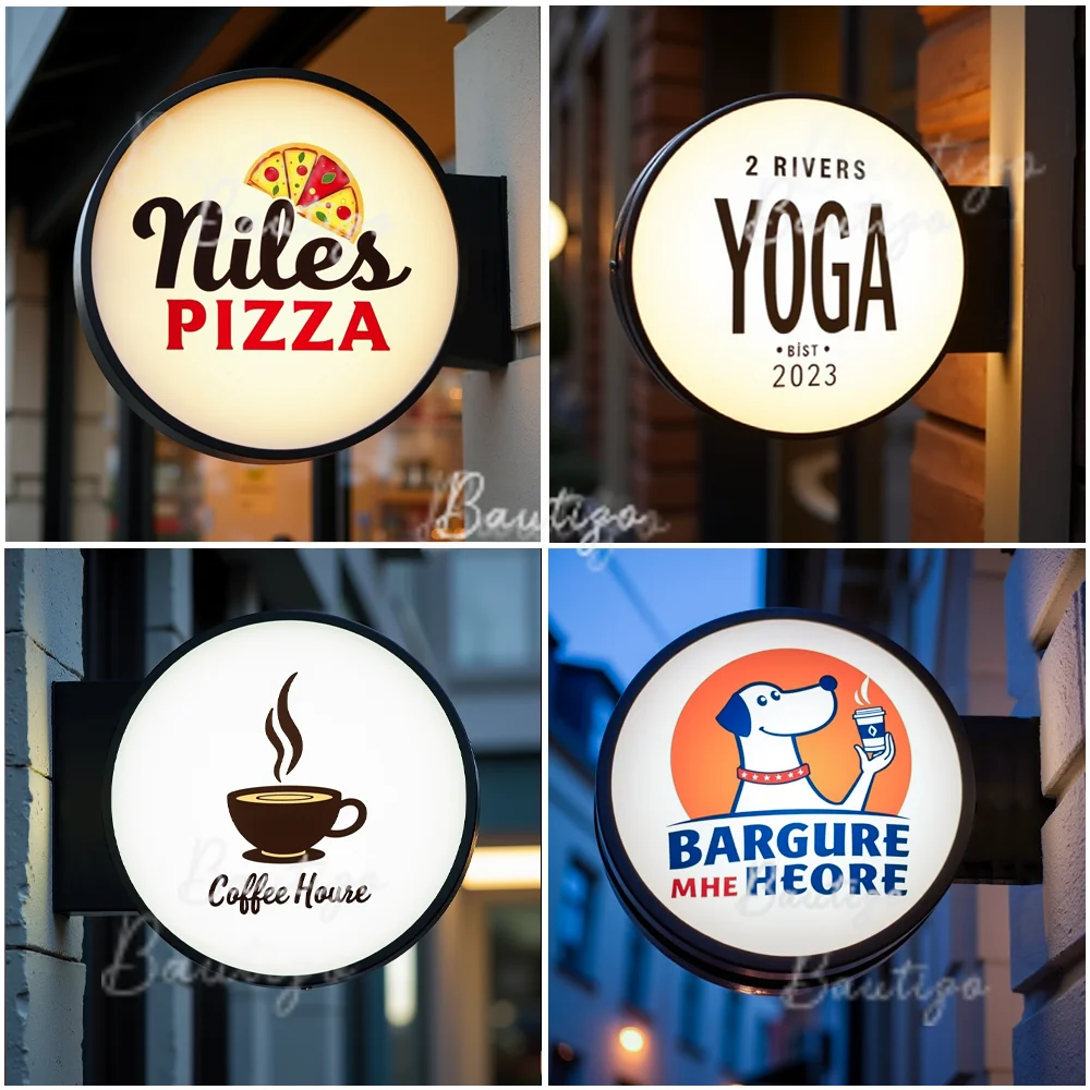 Custom Light Sign Led Letters Outdoor Acrylic Bright Logo Neon Signage Business Box Home Metal Luminous Wall Signs Advertising