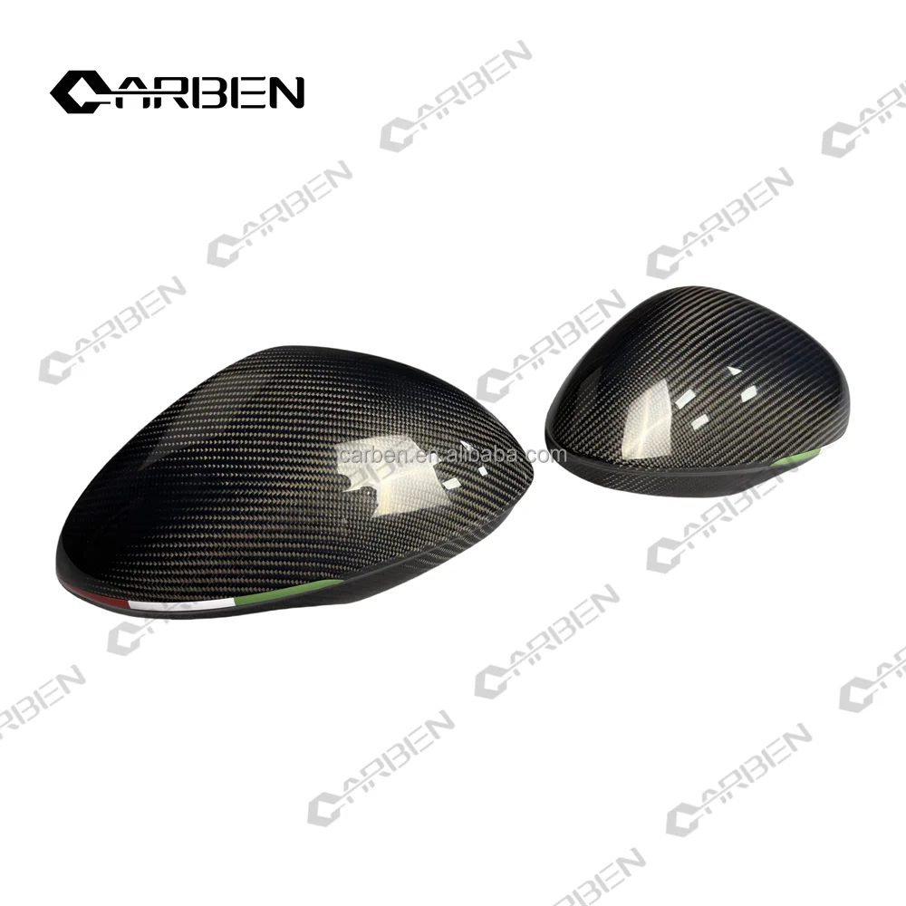

High Quality New Carbon Fiber Rearview Mirror Housing Replacement for Giulia Cars