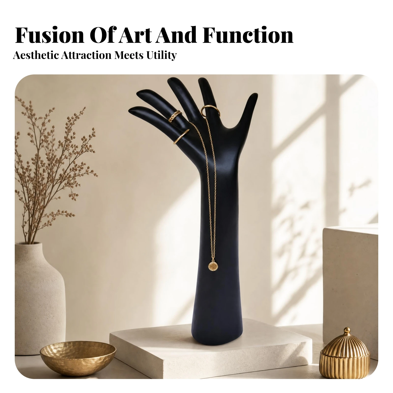 resin-hand-display-stand-smooth-finish-hand-shaped-band-holder-resin-jewelry-display-painted-band-holder-stand-solid-looking