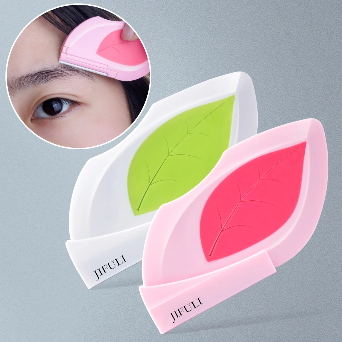 

Триммер для бровей инновационного дизайна, для мужчин и женщин, безопасное лезвие для подстригания бровей для начинающих, подходит для любой кожи