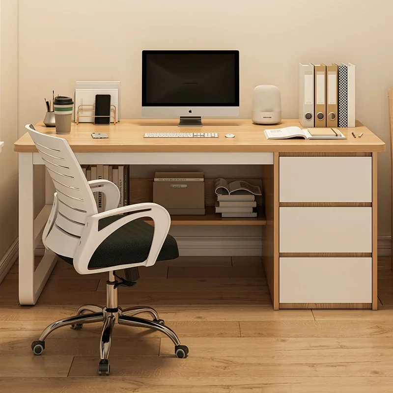 

Simple Modern Computer Desk for Home - Ideal Workbench, Perfect for Student Use in Rental House or Bedroom