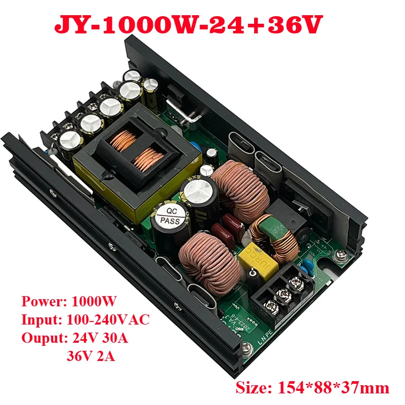 PSU JY1000W DC36V24V Stage Lighting Wedding LED Beam Bar Light Power Supply System LED Profile Moving Head