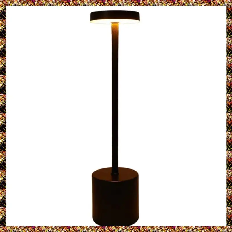 BTCL Simple LED recargable lámpara de mesa táctil lámpara de ambiente de noche Bar decoración al aire libre luz nocturna