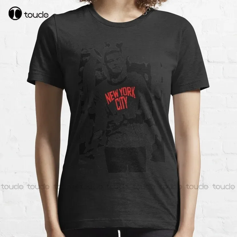 Rami New York Stencil Classic T-Shirt Purple Shirt For Women Custom Aldult Teen Unisex Digital Printing Tee Shirt Xs-5Xl