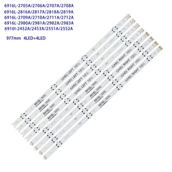 Barra di striscia di retroilluminazione a LED per LG 49 lw540s 49 lh630v LC490DUE (FJ)(M1) 49 lh604v 6916L-2586A 2587A 2588A 2589A 49 V16 ART3