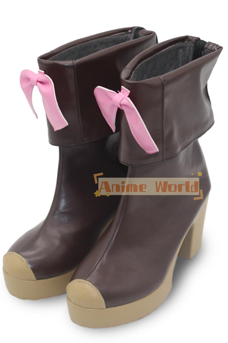 Jeu Lovelive Sunshine Yohane Cosplay chaussures Halloween carnaval bottes chaussures en polyuréthane Cosplay accessoires sur mesure