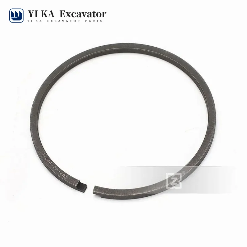 

For Excavator hydraulic cylinder steel ring 80 * 73 * 3.3 large, medium, and small arm piston ring 707-44-17970 KZ brand