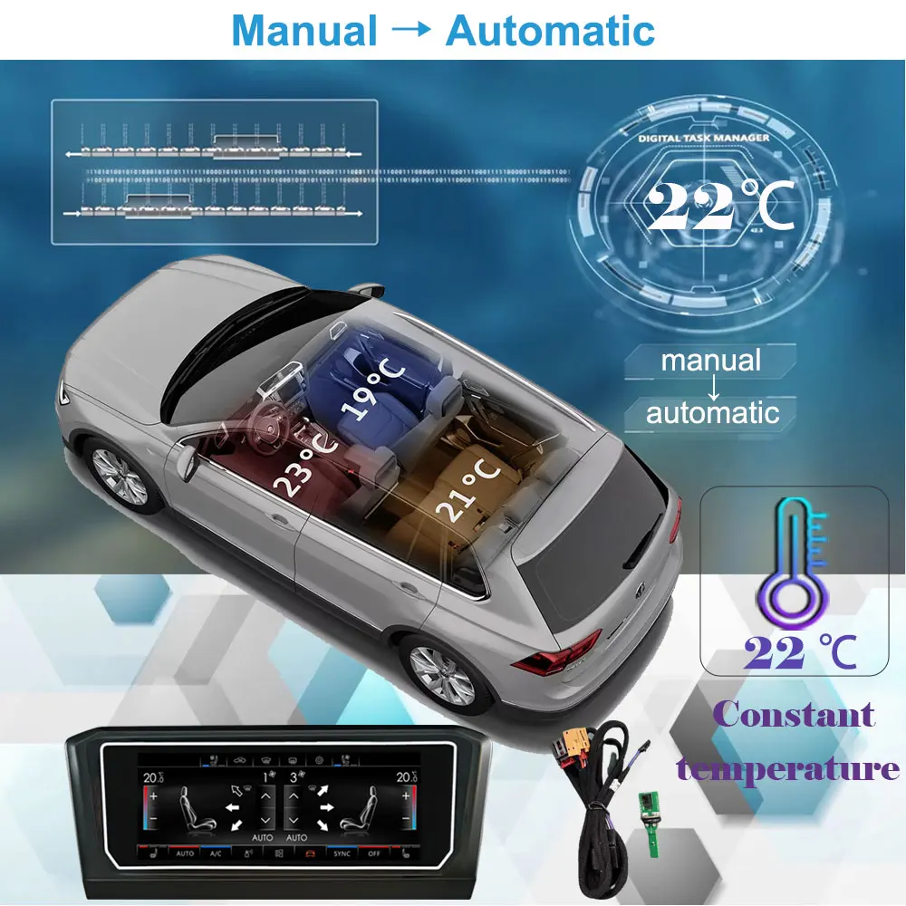 Car Air Condition Panel 6.9