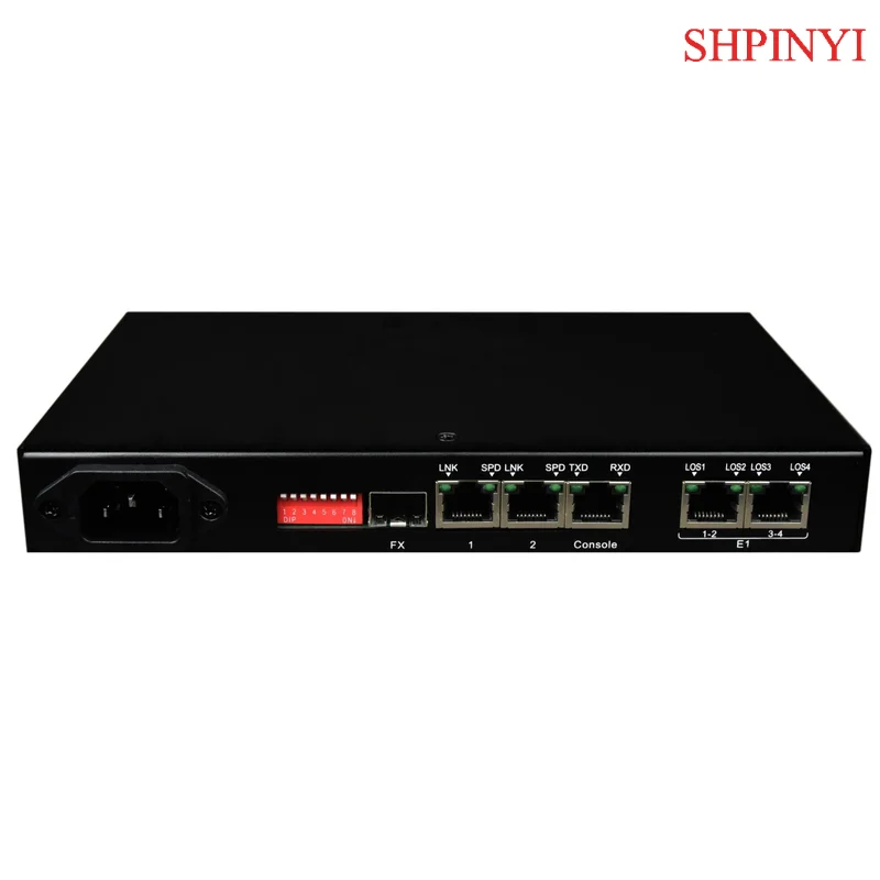

Конвертер интерфейса управления настольной консолью 4E1 TDM через Ethernet (IP)