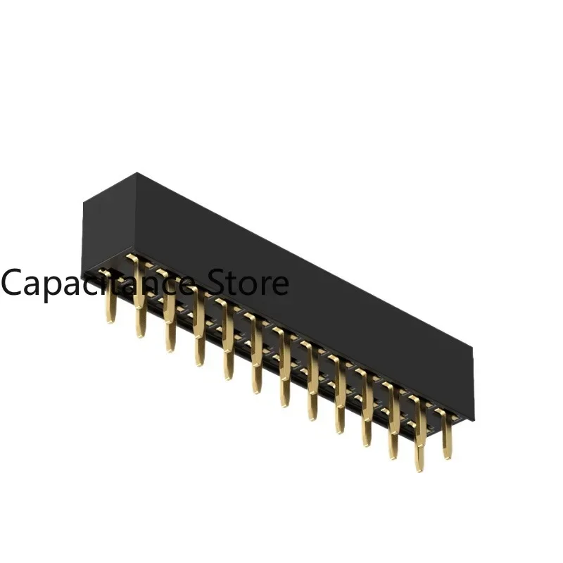 

10PCS 2.54mm female row single/double H5.70W 2.5 180 degree Y-terminal connector