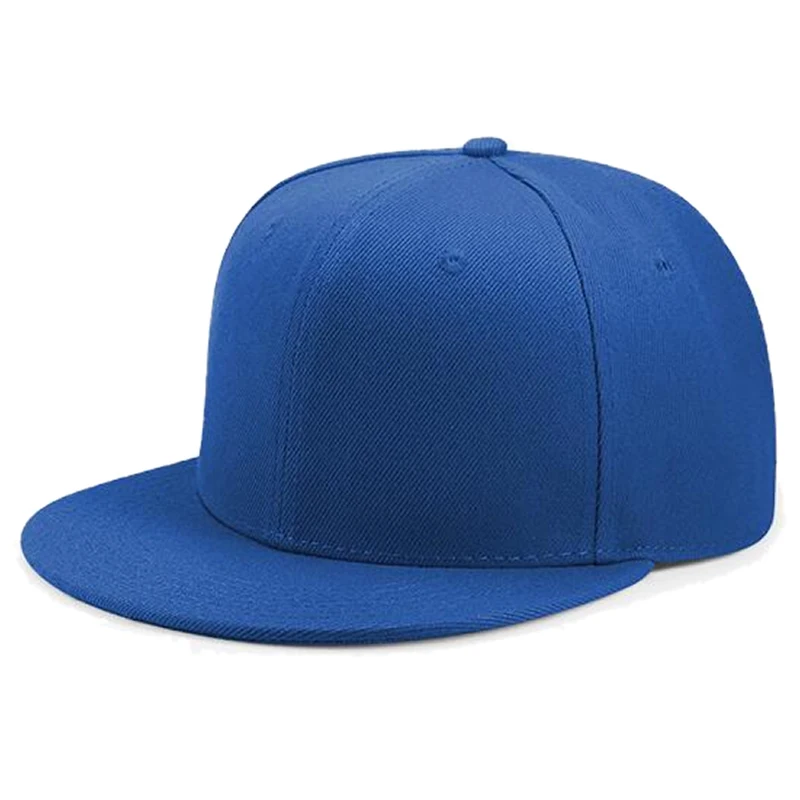 Gorra de béisbol de Color sólido para hombre y mujer, gorro de Hip Hop, Snapback, ala, sombra, hueso, deportes, sol