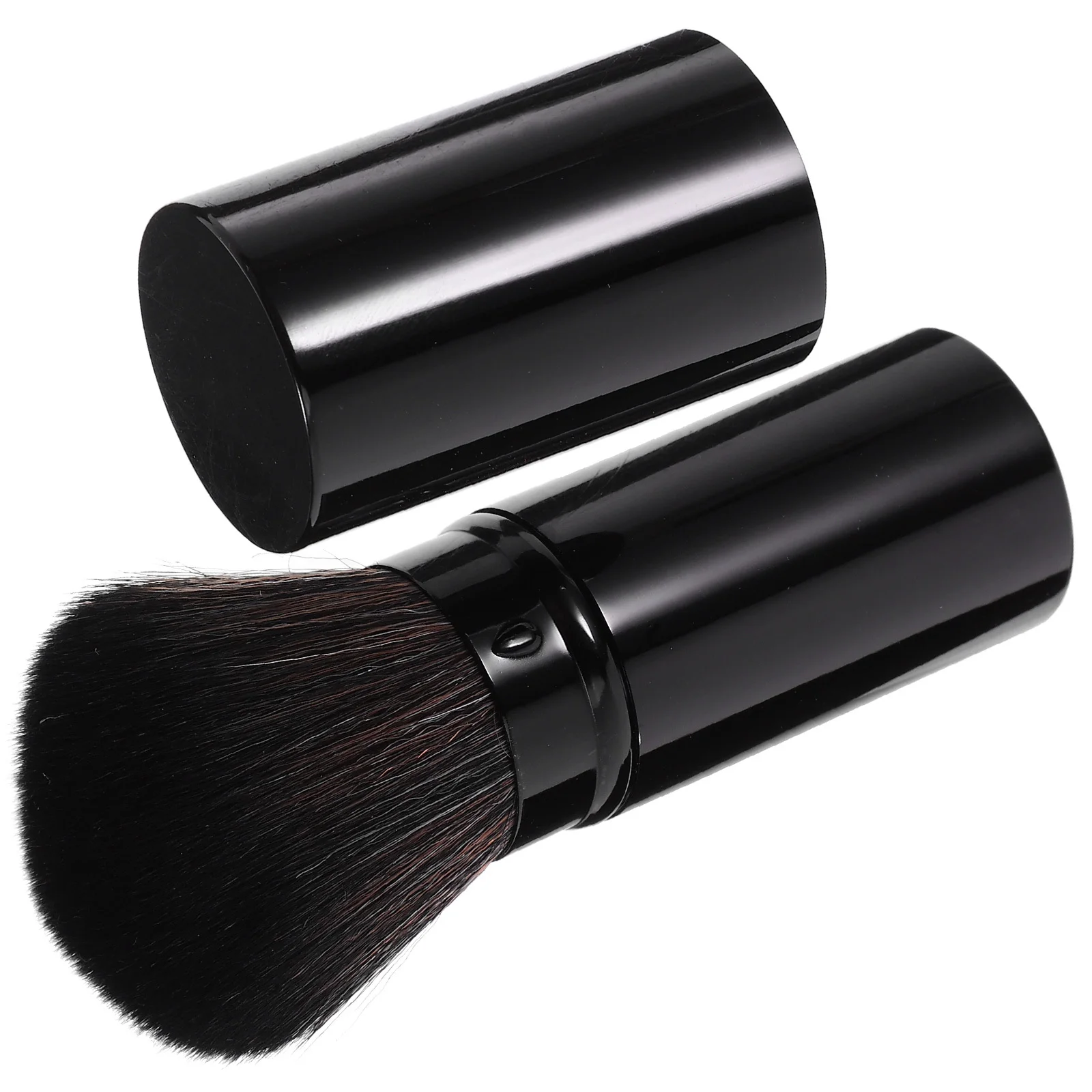 Brosse à Blush rétractable Portable, outil polyvalent pour le maquillage, conception de petite taille, brosse à poudre facile à tenir