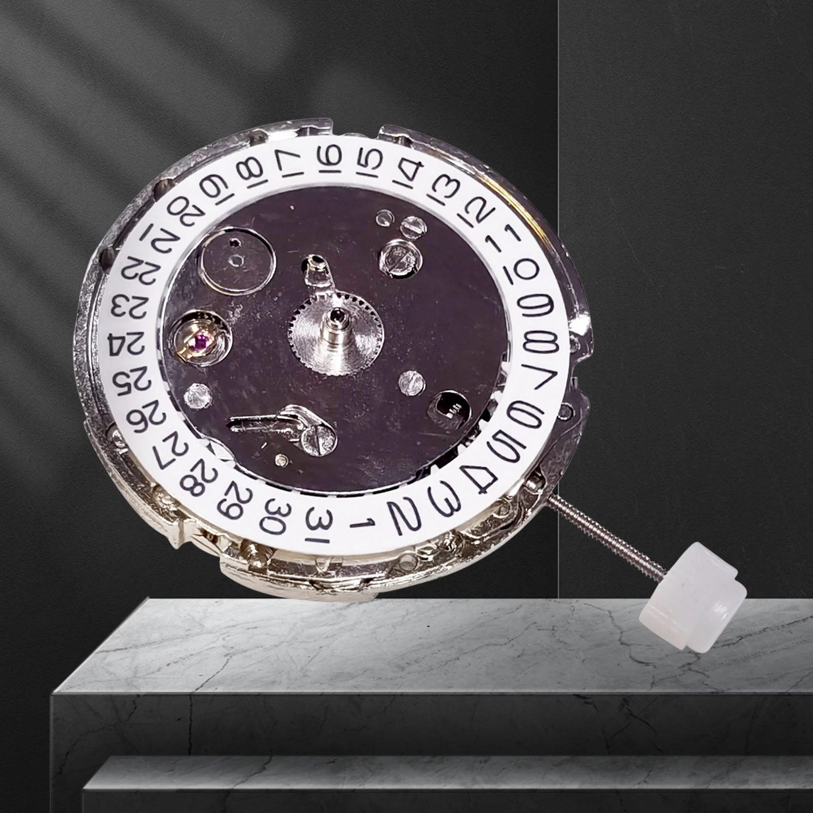 Automatic Watch Movement 3 Hands for Miyota 8215 Watch Movement 25.8mm Diameter Calendar Date@3 Watch Movement Replacement