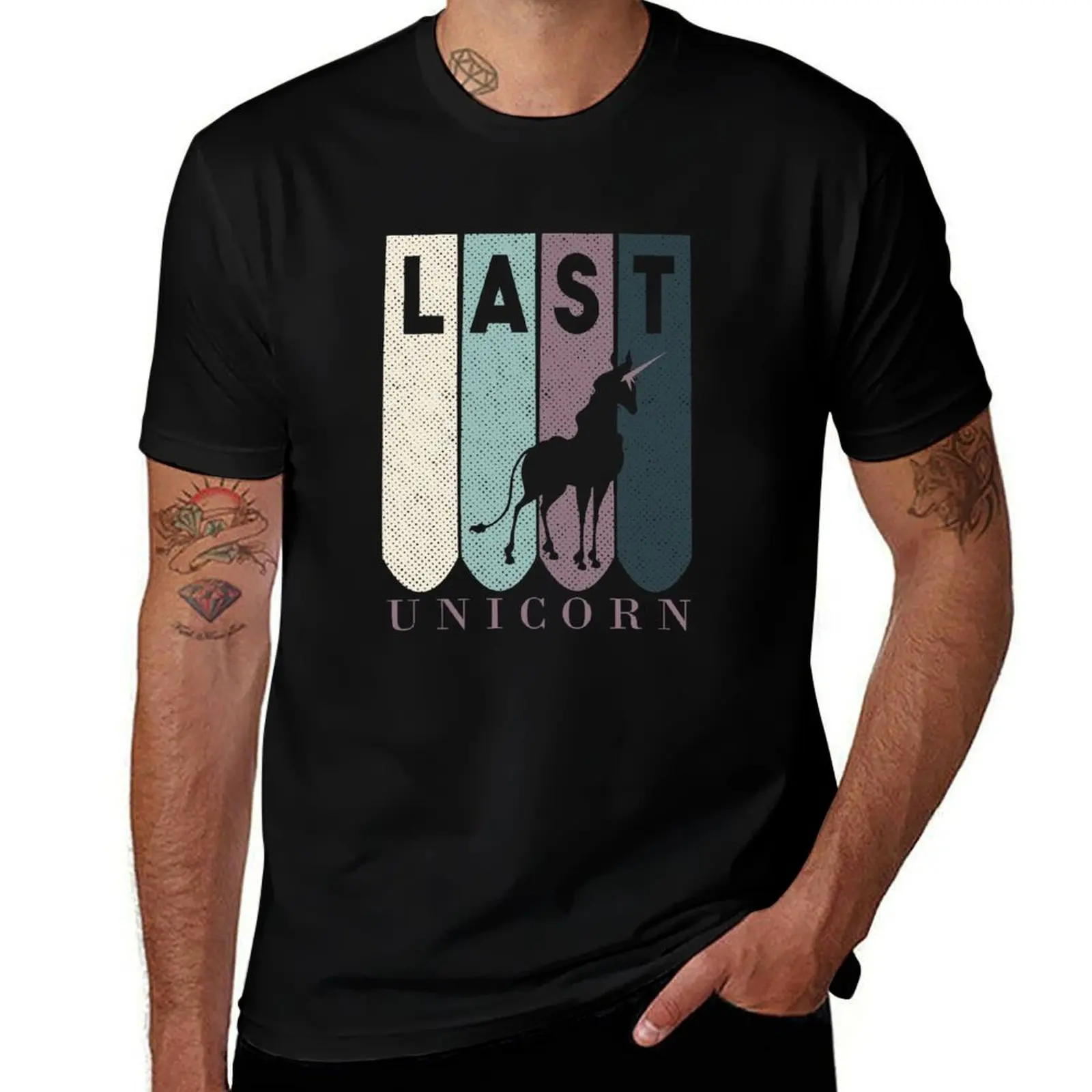 LAST Unicorn T-Shirt Outdoor Work Short Sleeve Top