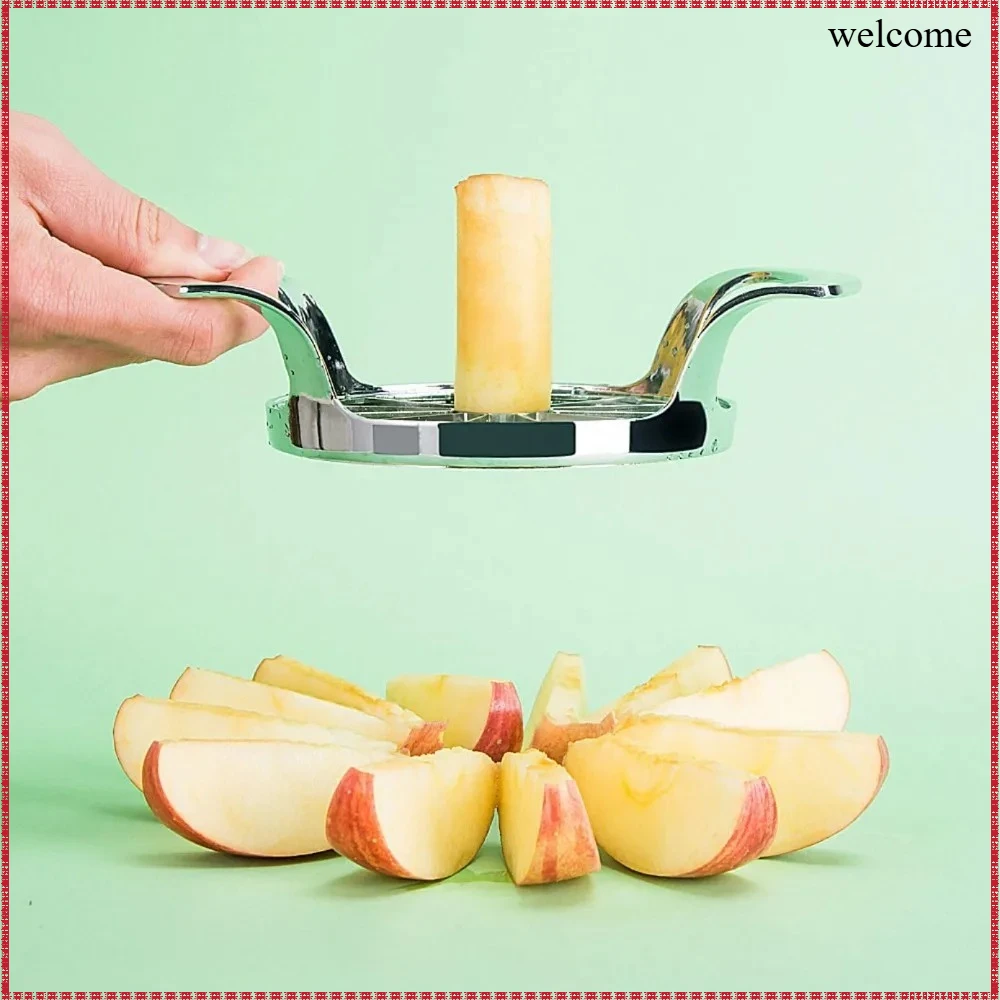 12-Blade Stainless Steel Ultra-Sharp Fruit Corer Slicer Tools Kitchen AccessoriesExtra Large Apple Cutter Slicer