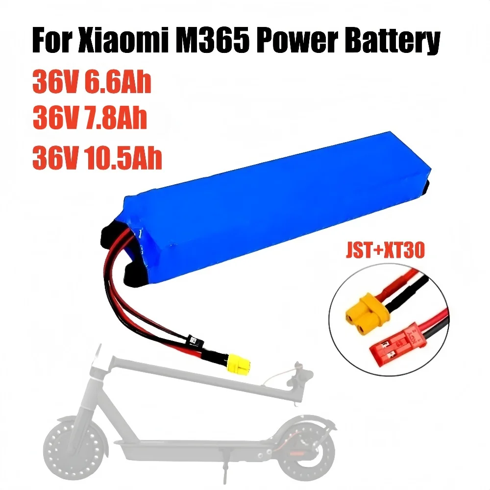 

36V 10.5Ah Battery 10S3P 7800mAh Same Port 42V for Xiaomi M365 Foldable Smart Electric Scooter Mi Light Skateboard Power Supply