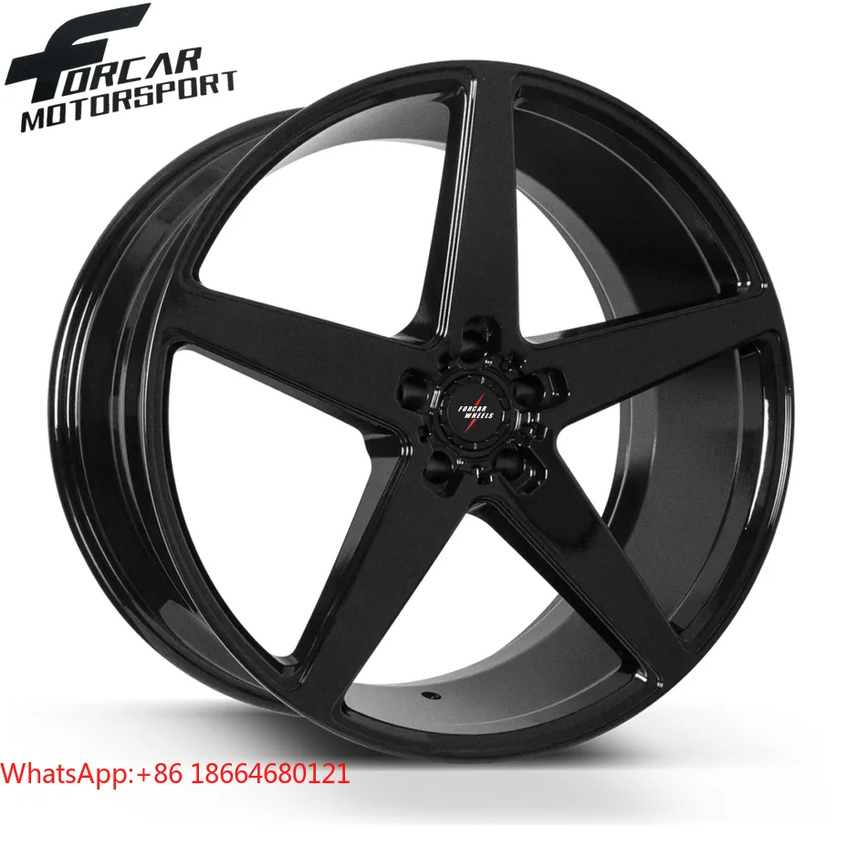 17-26 Inch 2-Piece Deep Concave Forged Wheels Double Color Monoblock T6061 Aluminum OEM CustomW205,W213,W166,X156,W257