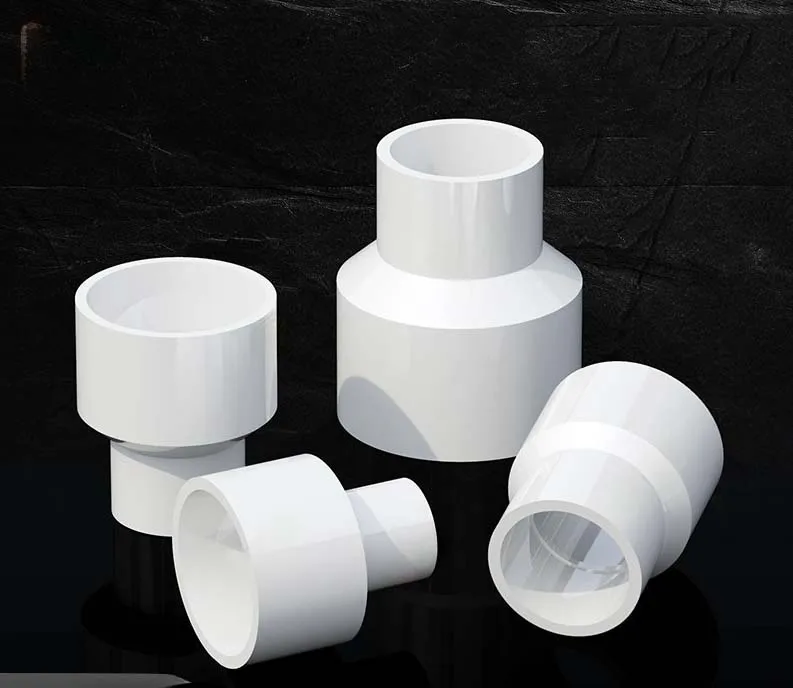 1-PC PVC Reducing Straight Connector Garden Water Supply Pipe Fitting Joint for Pipe Connections ID25/32/40/50/63/75/90mm-200mm - Detail 1