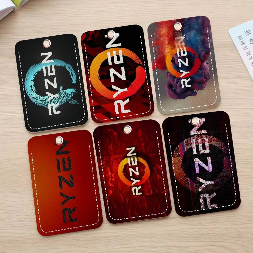 

Защитный чехол-брелок для карты доступа/ключа лифта с логотипом R-Ryzen и милым мультяшным дизайном, подарок