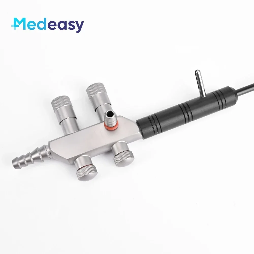 Medical Use Laparoscopic Instruments Suction Irrigation Tube Press Type With Electric Ballpoint