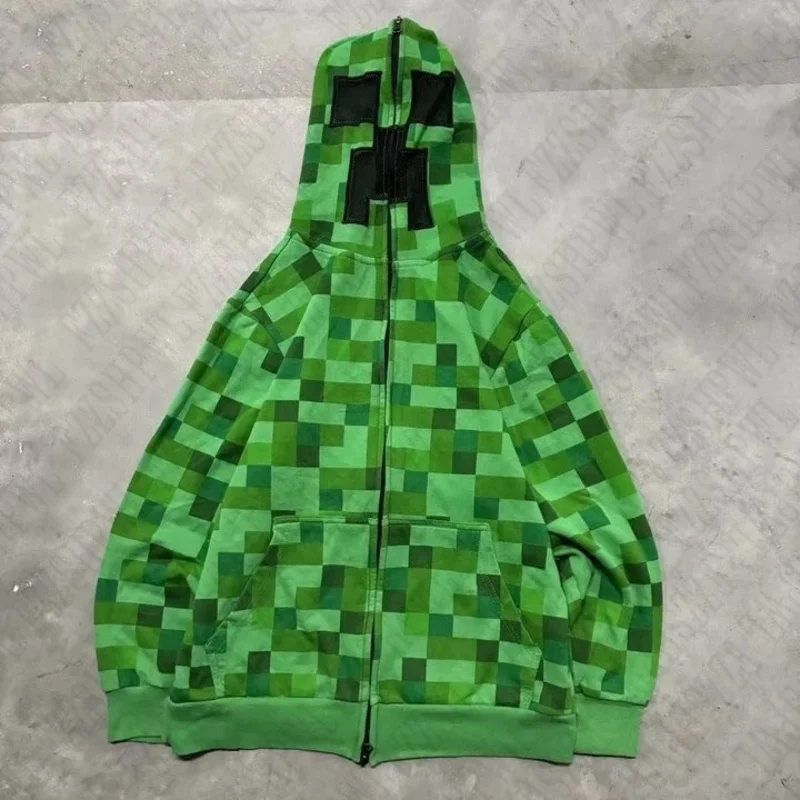 

Кардиган в клетку в стиле ретро, толстовка с капюшоном в стиле гранж, панк, silmY2K, топ в стиле рок, эстетичная уличная повседневная модная женская толстовка с капюшоном в стиле городского yabi harajuku