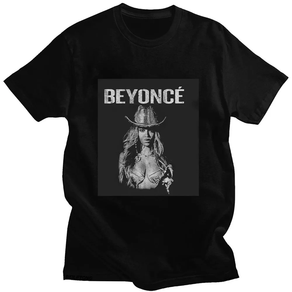 Beyoncé T-shirt for Girls High Quality Cotton Tee-shirt Spring Printing Short Round Neck Sleeve Tshirt Ropa  Mujer Casual Tees