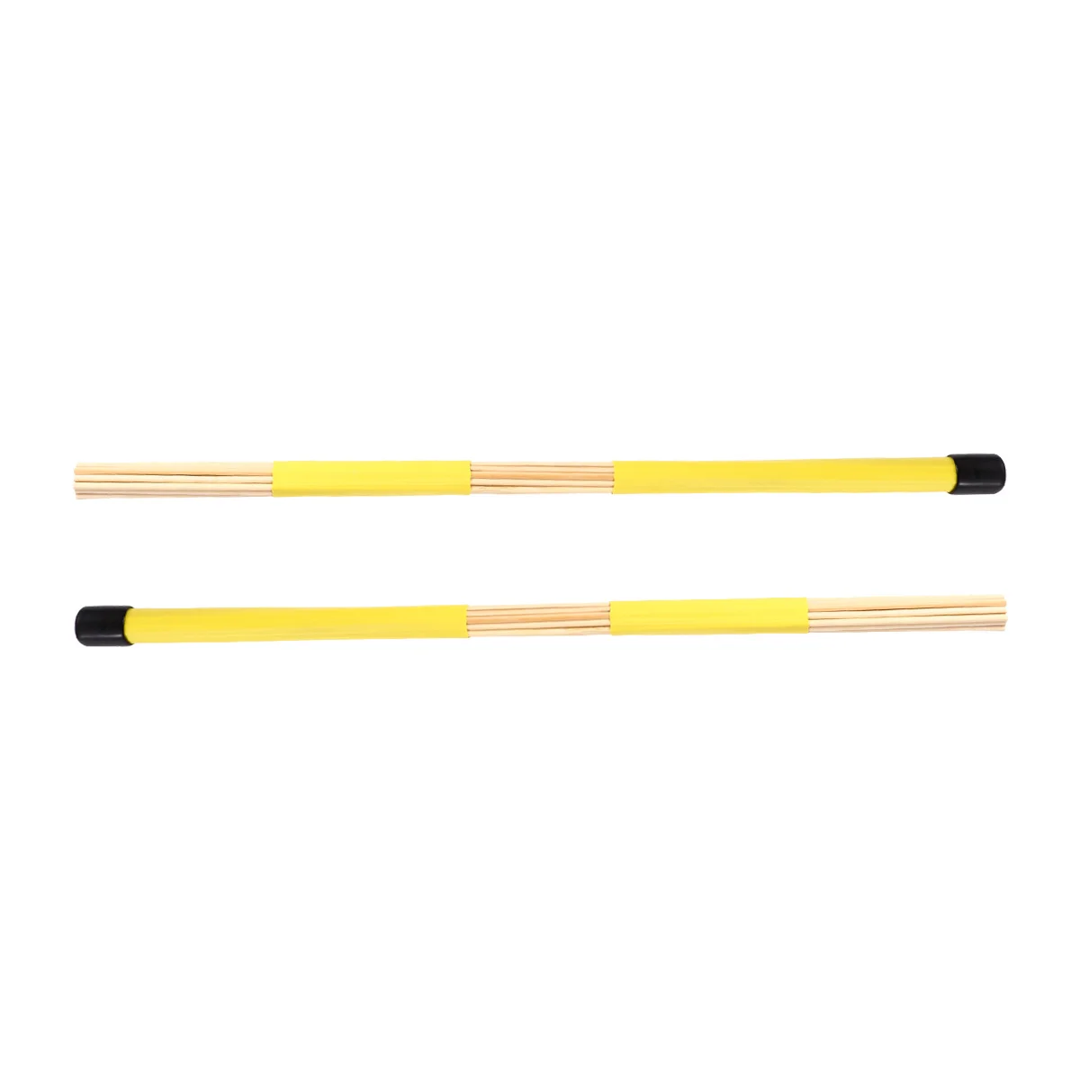 

1Pair Wooden Drum Sticks 19 Rods Jazz Folk Music Lightweight Lower Volume Smooth Surface Comfortable Grip Drum