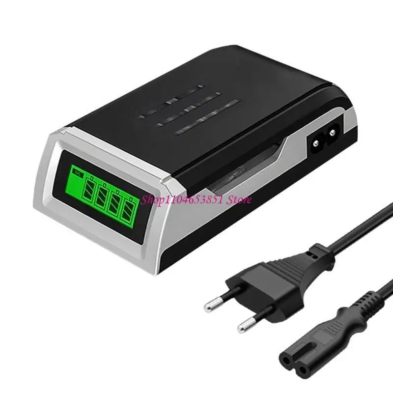 4Slots 1.2V Battery LCD Display For AA NiCd NiMh Rechargeable