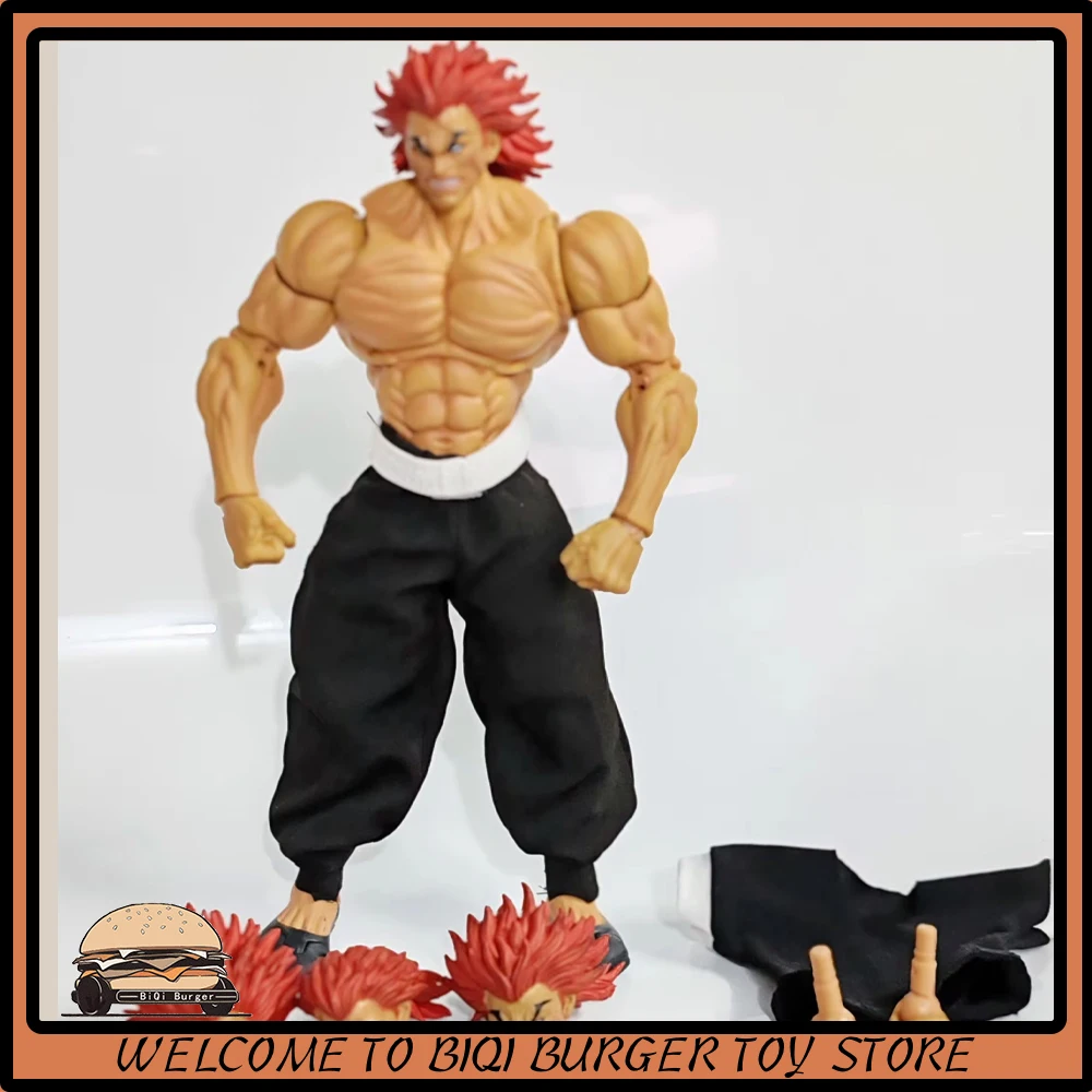 

Женская Аниме-фигурка 1/12 St Hanma Yujiro, экшн-фигурки серии Grappler, Подвижные модели из ПВХ, статуэтка, коллекционные куклы, игрушки, подарки