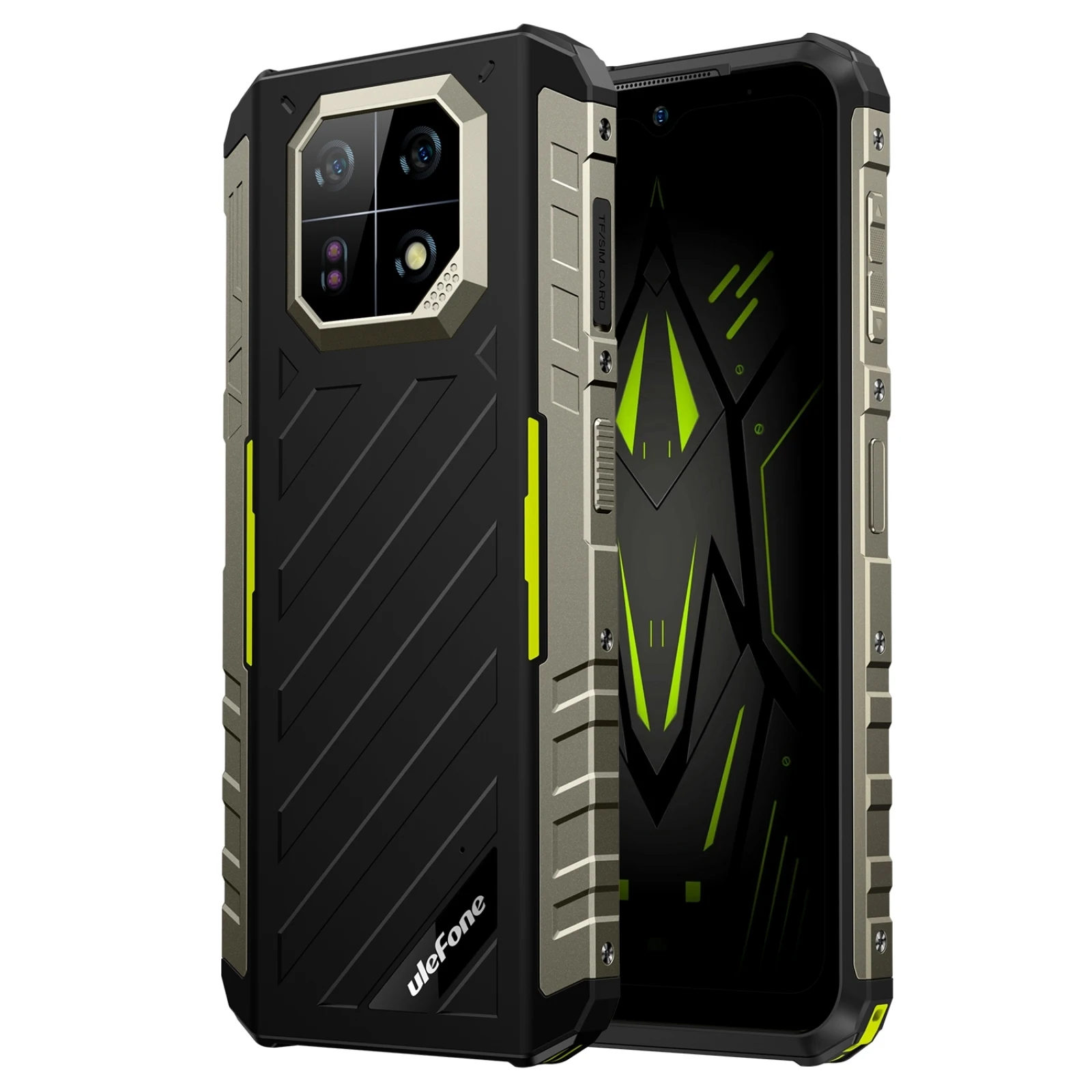 Ulefone Armor 22 8 ГБ + 256 ГБ/128 ГБ IP68/IP69K Прочный телефон 6,58 дюйма Android 13 MTK Helio G96 Восьмиядерный 4G NFC сотовый телефон