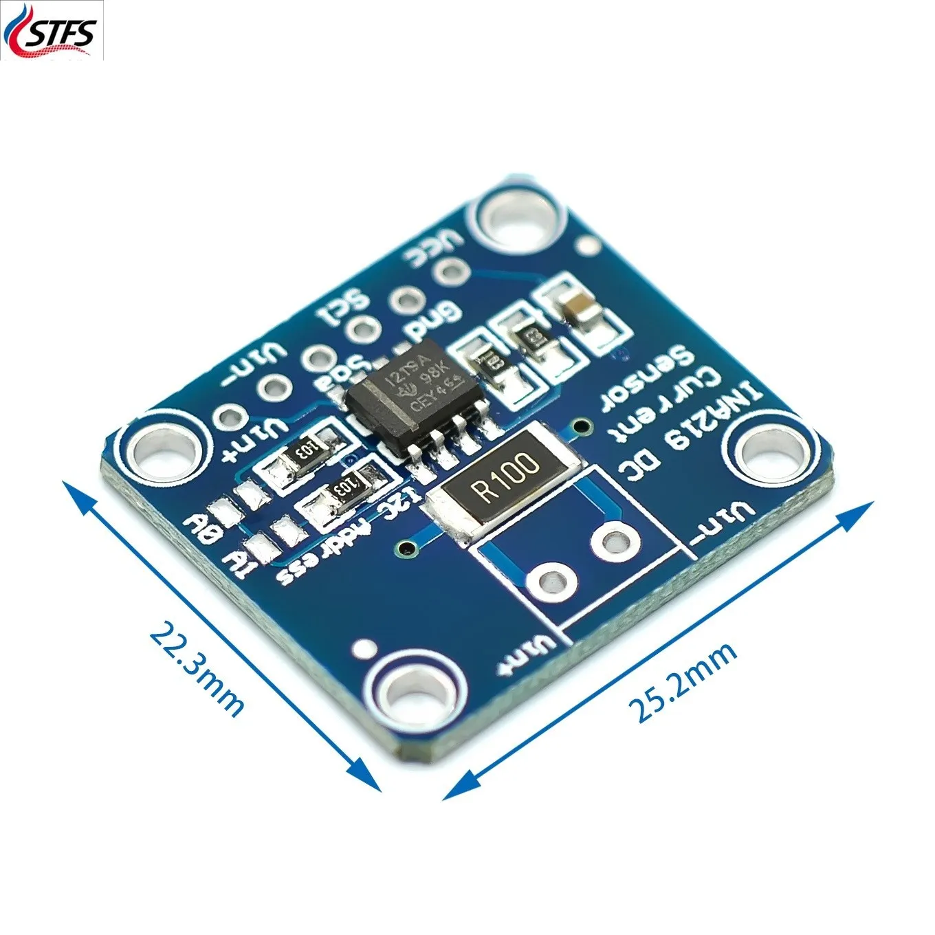Módulo de sensor de monitoreo de corriente/potencia bidireccional, Zero drift CJMCU - 219 INA219 I2C, interfaz