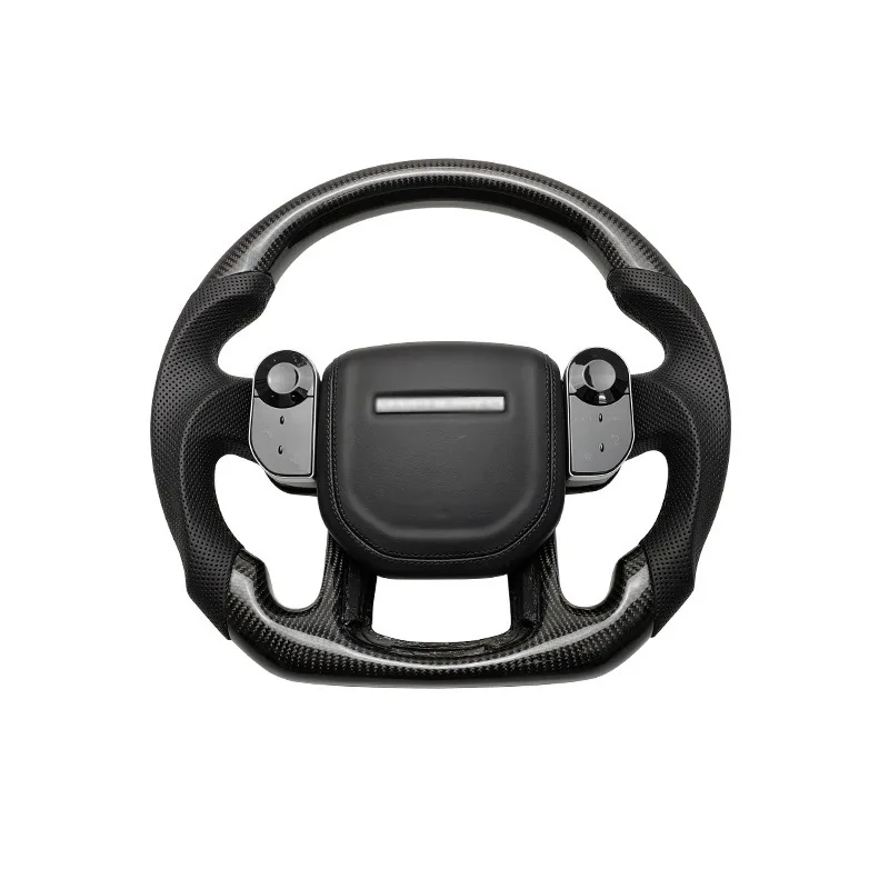 

SAAR Compatible with Land Carbon Fiber Steering Wheel Modification Range Rover Executive Sport Velar Discovery 5 Steer
