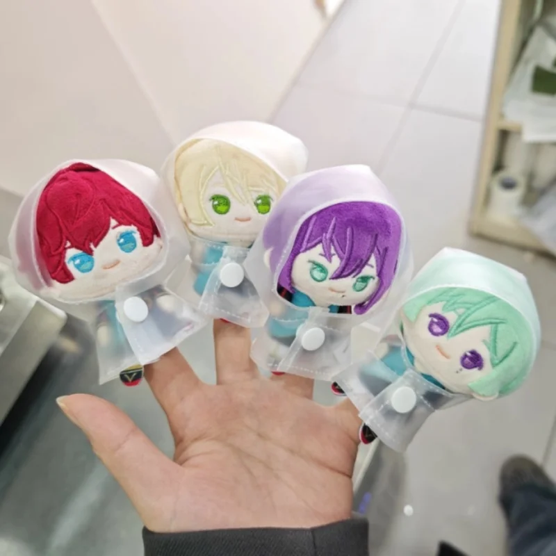 

Taptap X Ensemble Stars 2 Plush Finger Puppet Pendant Transparent Raincoat Cute Stuffed Toy For Anime Fans Bag Decoration