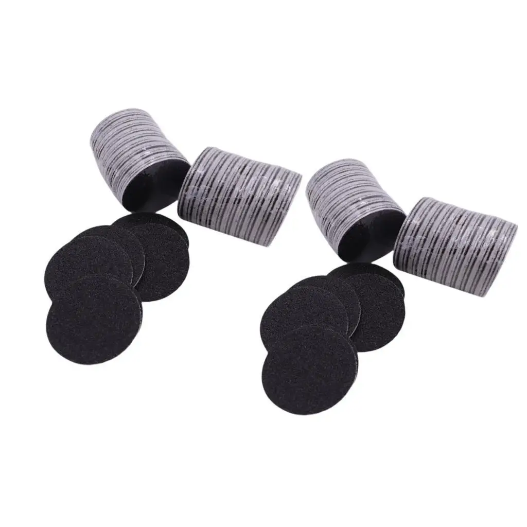 High Density Foot File Sand Paper Discs Long Lasting Replacement Pads for Electric Foot Sander for Salon Home Use