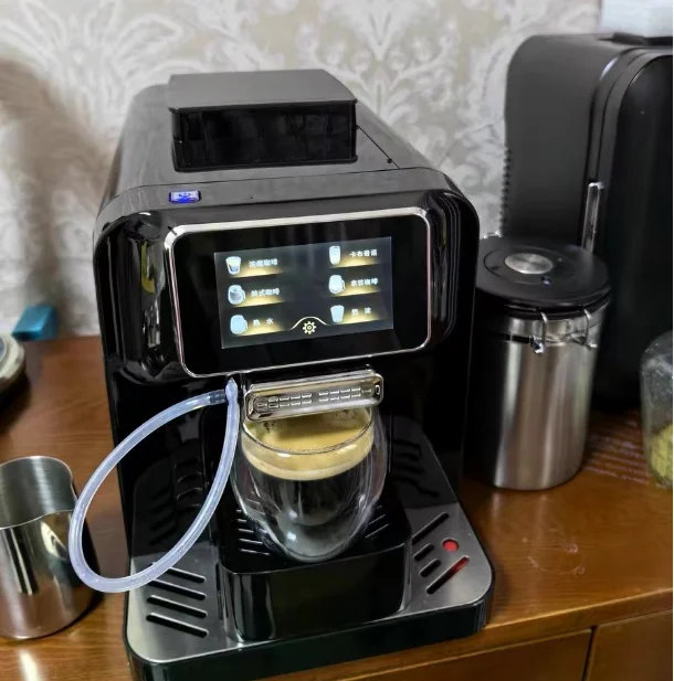 オフィス向け業務用全自動エスプレッソコーヒーマシン、T3タッチスクリーン搭載、最新フォームシステム採用