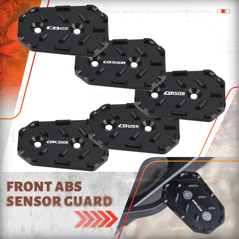 

Brake Lever Pedal Enlarger Extension Plate Pad For Honda HONDA CB125R CB150R CB300R CBR500R CB200X CB400X CB500X CB500F CB400F