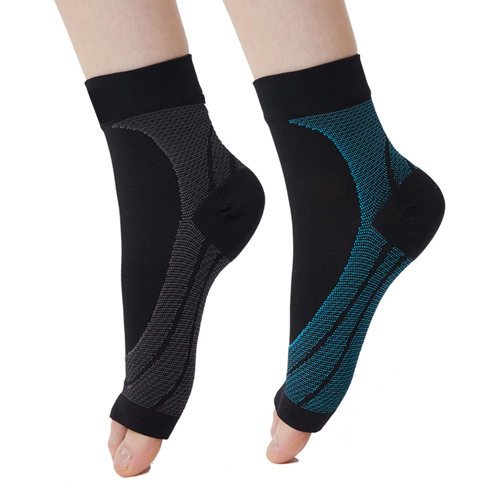 1Pair Plantar Fasciitis Tendonitis Neuropathy Socks Compression Sleeve Ankle Brace Support For Swelling Plantar Fasciitis Sprain