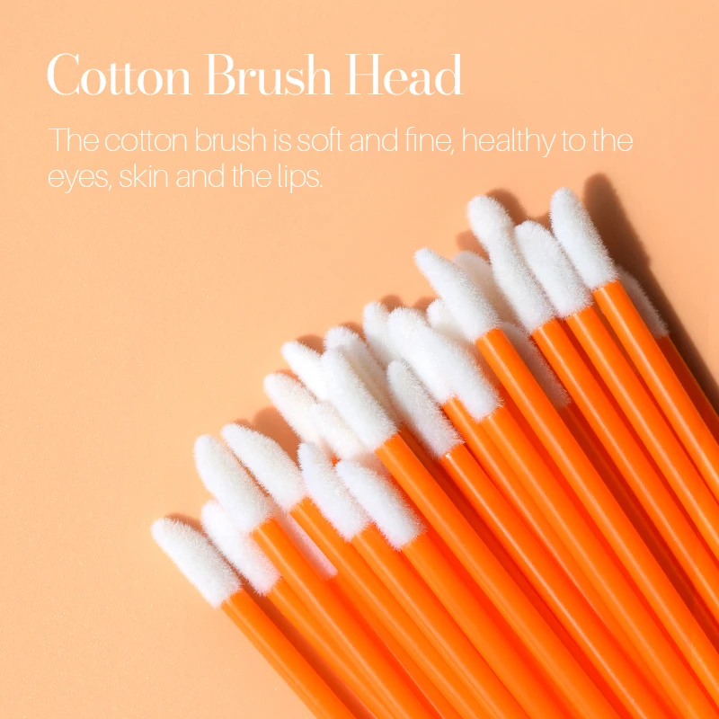 Cotton Brushes Makeup Products Hollow Rod IHygienic In Bags Comfortable Material Colorful Brushes