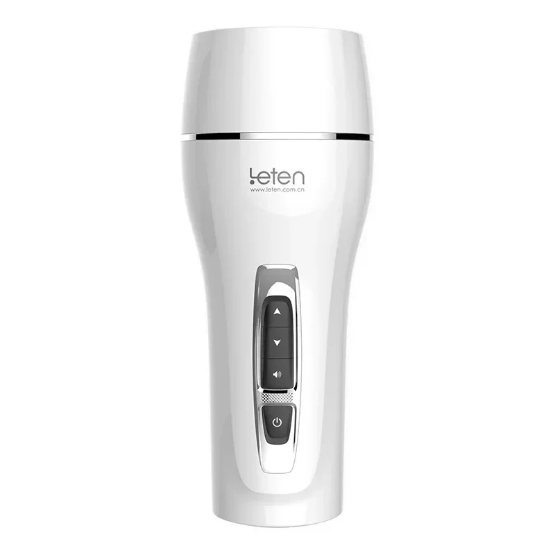 Leten 10 Vibration AV Moaning Penis Cup Male Masturbator Voice Interaction Intelligent Artificial Vagina Sex Machine for Men