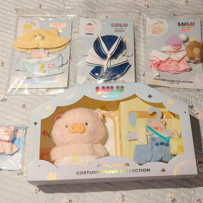 

Лидер продаж, 52 игрушки, консервированная свинья, Lulu Pig, универсальная серия Ootd, плюшевая кукла, наряд, милый сменный комплект, украшение, подарки на день рождения для ребенка