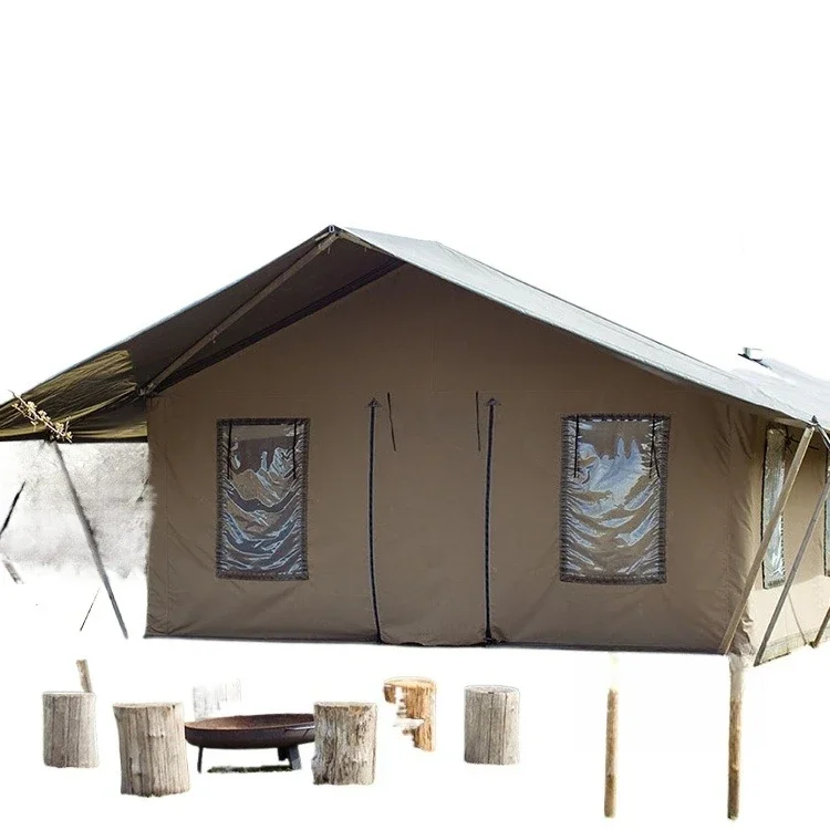 Hotel tent, custom villa features with bathroom, suitable for camping party activities