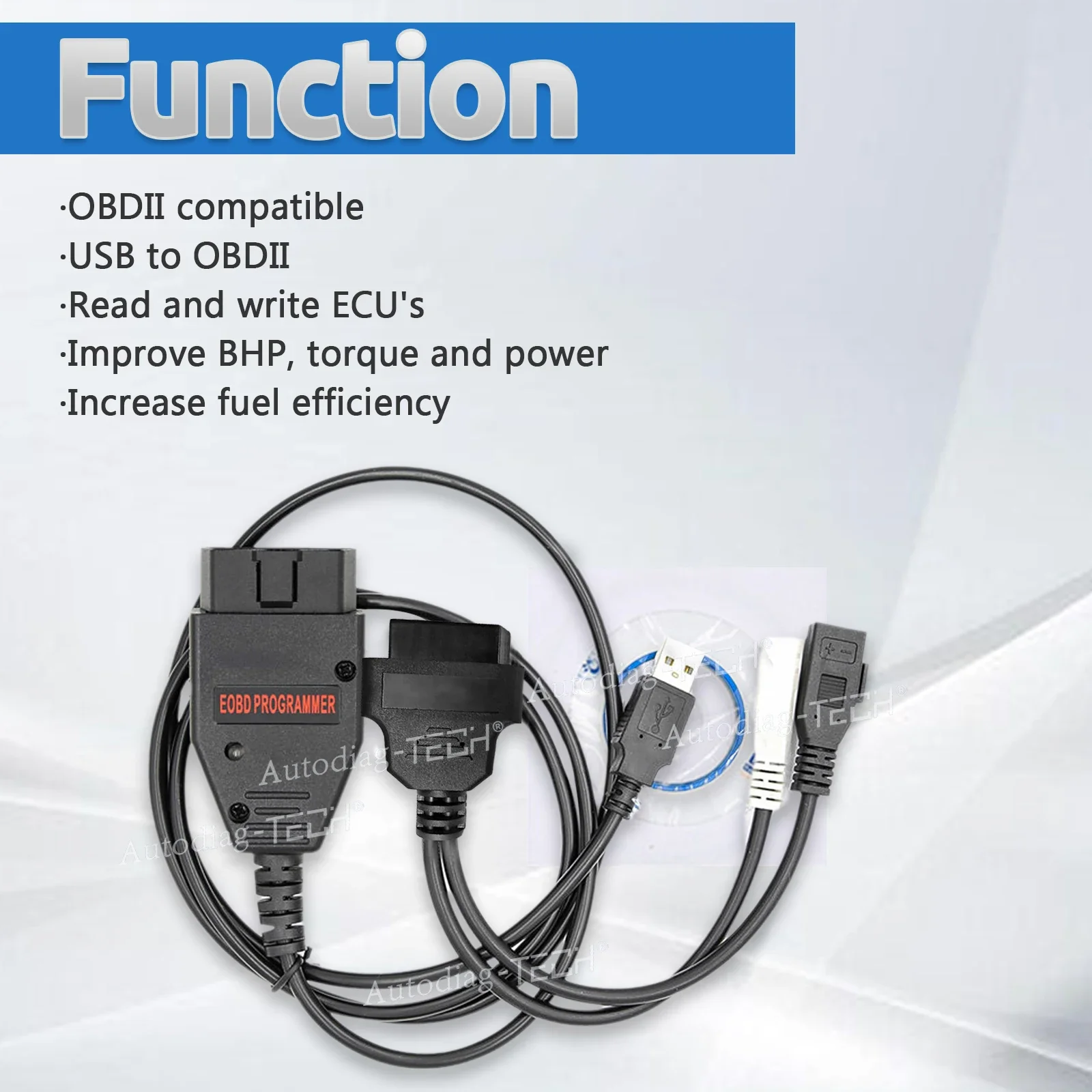 OBD2 EOBD Programmer Galletto 1260 FTDI Multilanguage Read Write Auto ECU Flasher Professional OBDII ECU Tuning Tool Interface