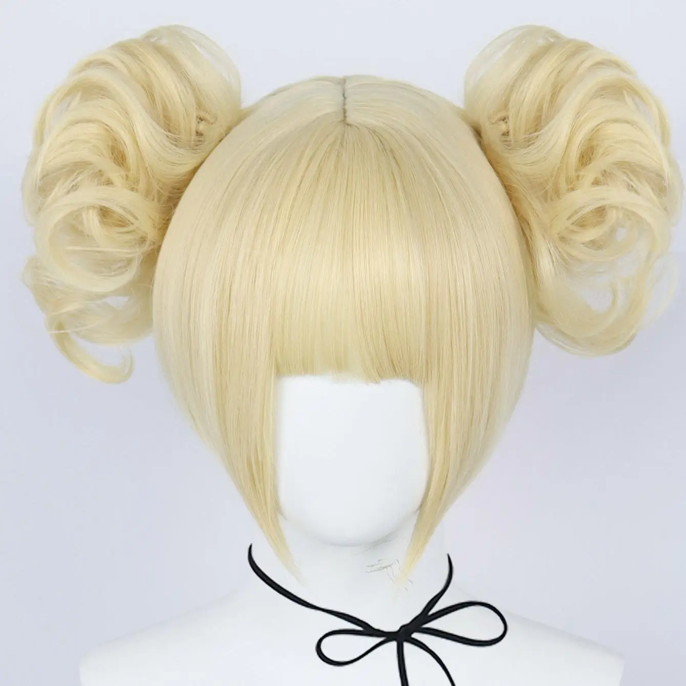 

Synthetic Golden Short Straight 2 Tiger Clip Cosplay Women Costume Wig