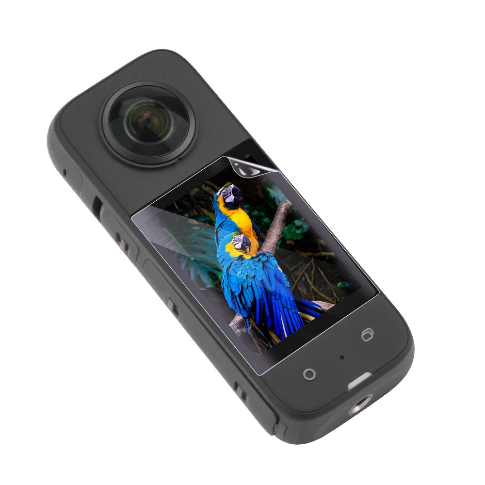 HD фиолетовая защитная пленка для спортивной камеры Insta360 ONE X3, сменная пленка против царапин для аксессуаров Insta360 ONE X3