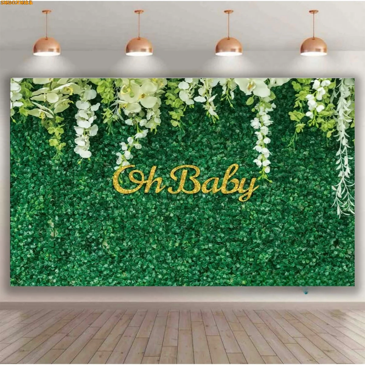 

Jungle Safari Birthday Photography Backdrops Tropical Green Leaves Grass Flower Baby Shower Newborn Kids Photo Background LZ-01