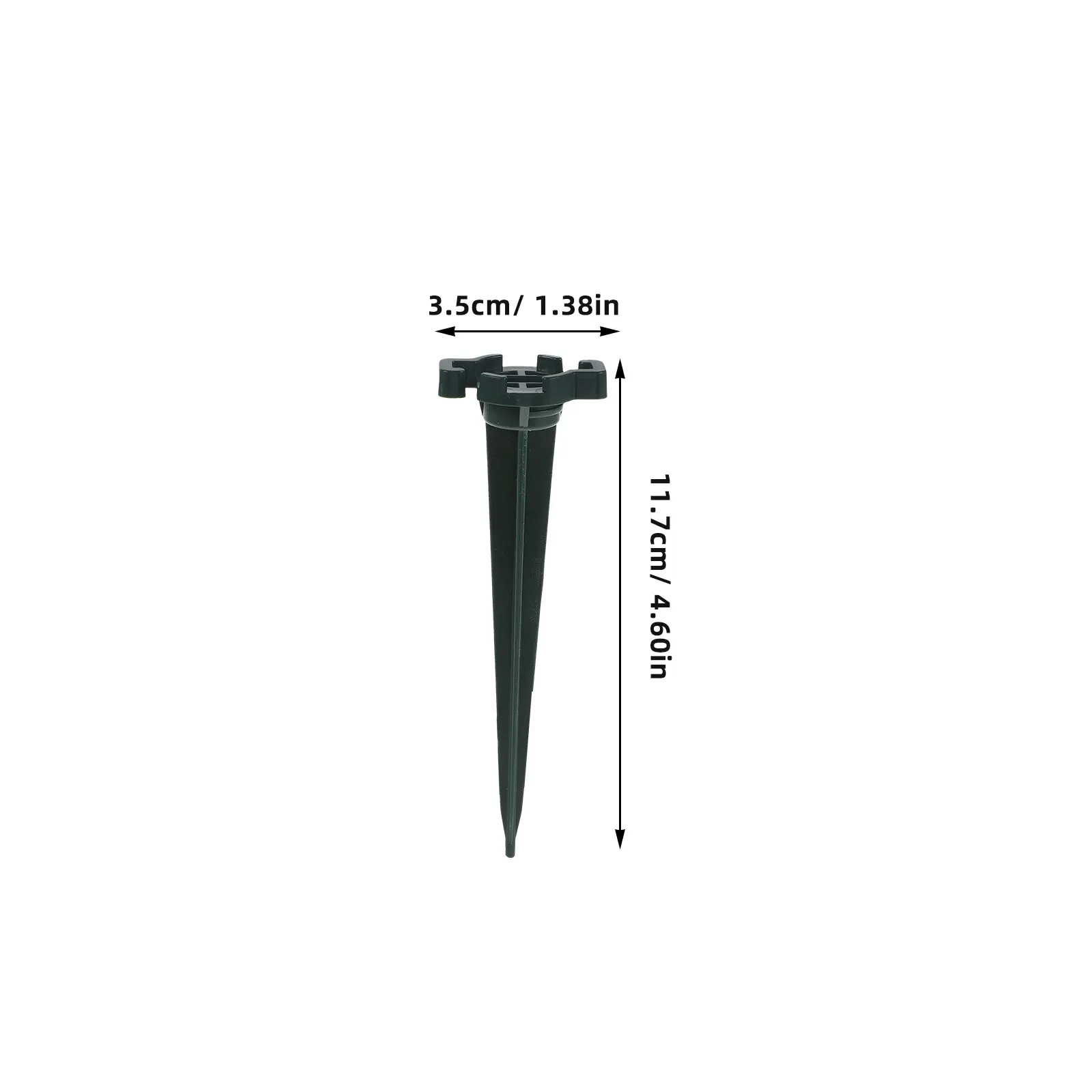 Solar Light Ground Stakes 50 Pack Easy Install Plastic Spikes for Garden Lawn Pathway Yard Decor