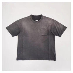 VISVIM FIL 23SS CRASH JUMBO TEE Summer Day Trend Nakamura Destruction Distressed Pocket Short Sleeve T