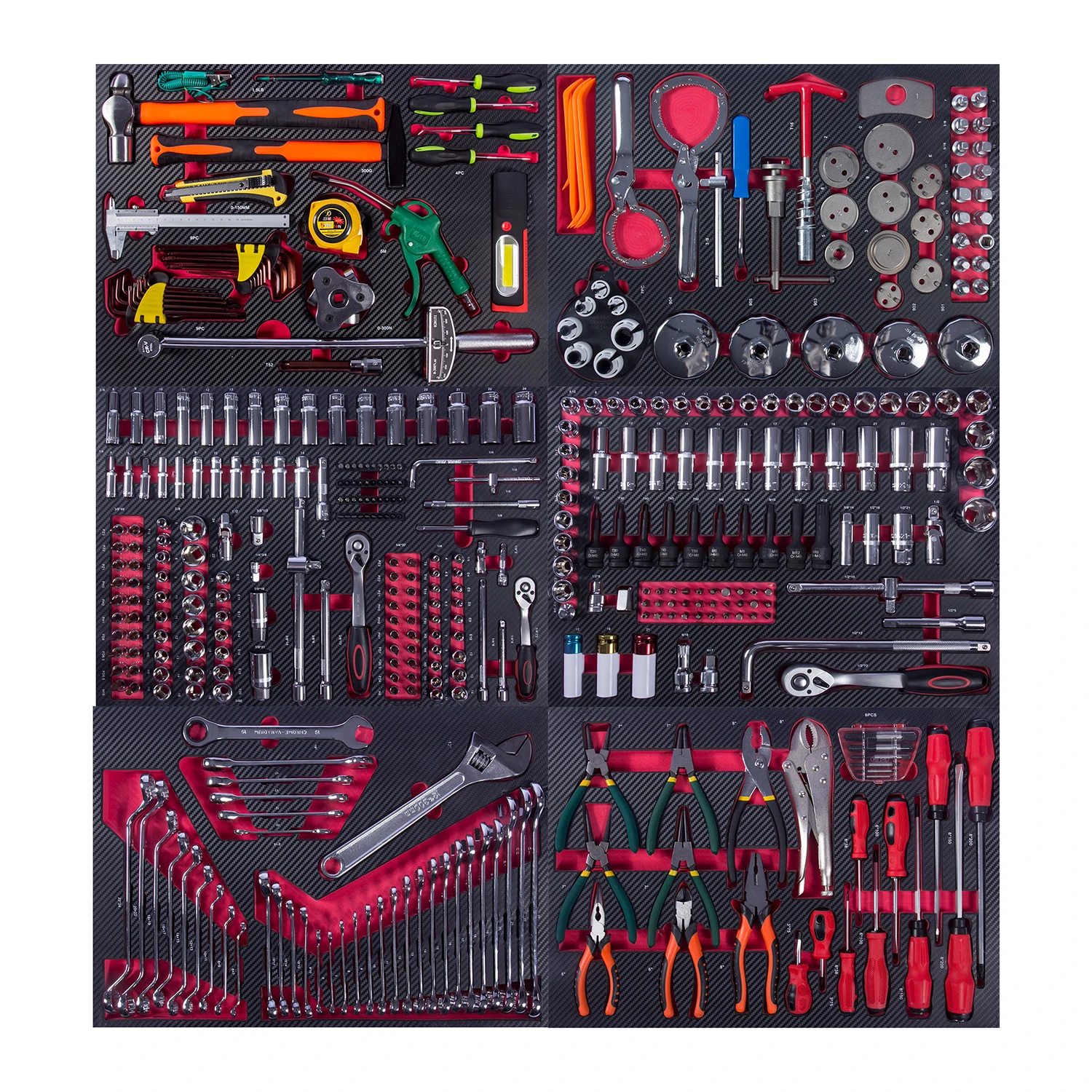 

Professional cr-v material herramientas hand tool set, which can be combined in any combination for automotive maintenance