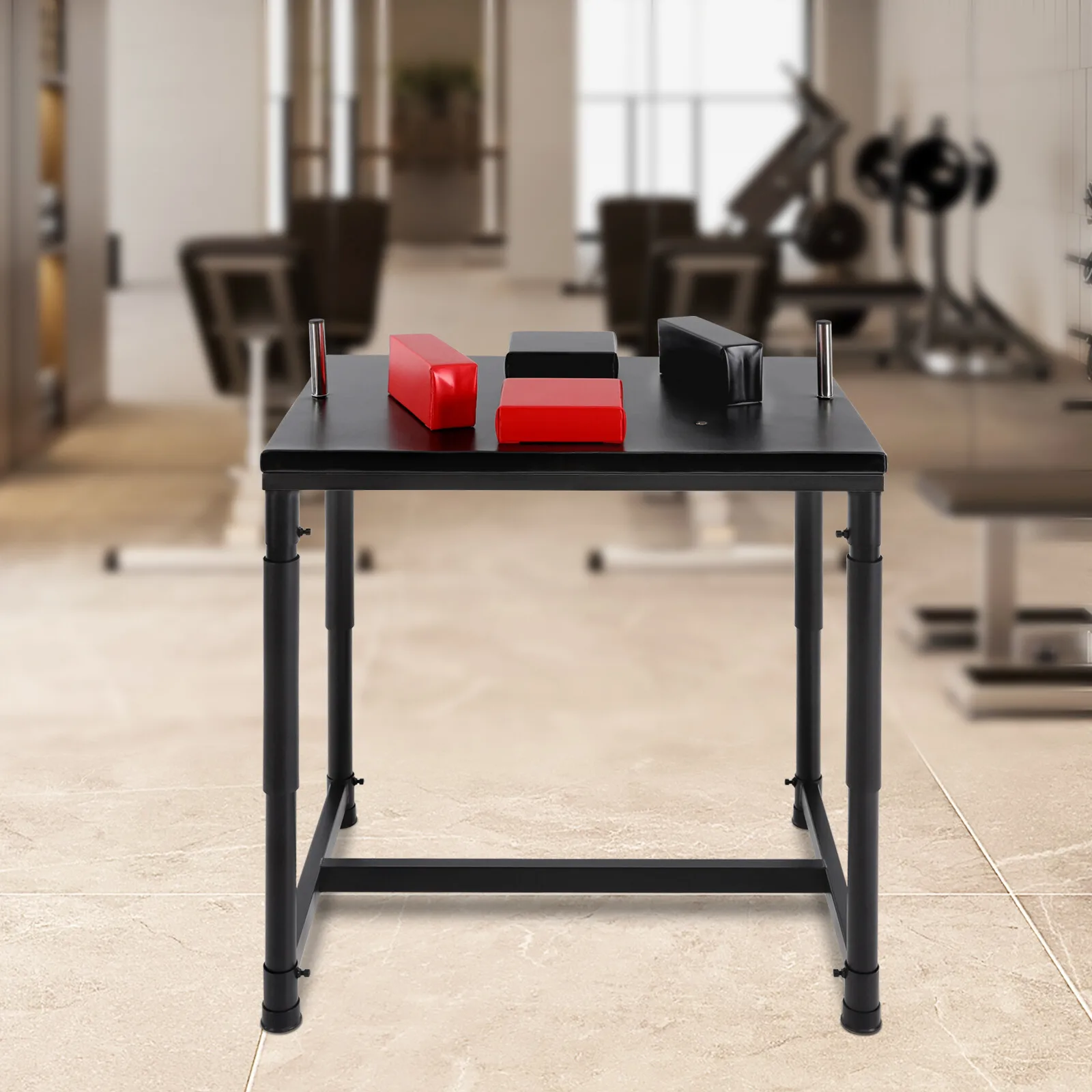 طاولة مصارعة ذراع المنافسة الرسمية، وسادات قابلة للتعديل وحمولة 2200 رطل للمعارك العادلة #3