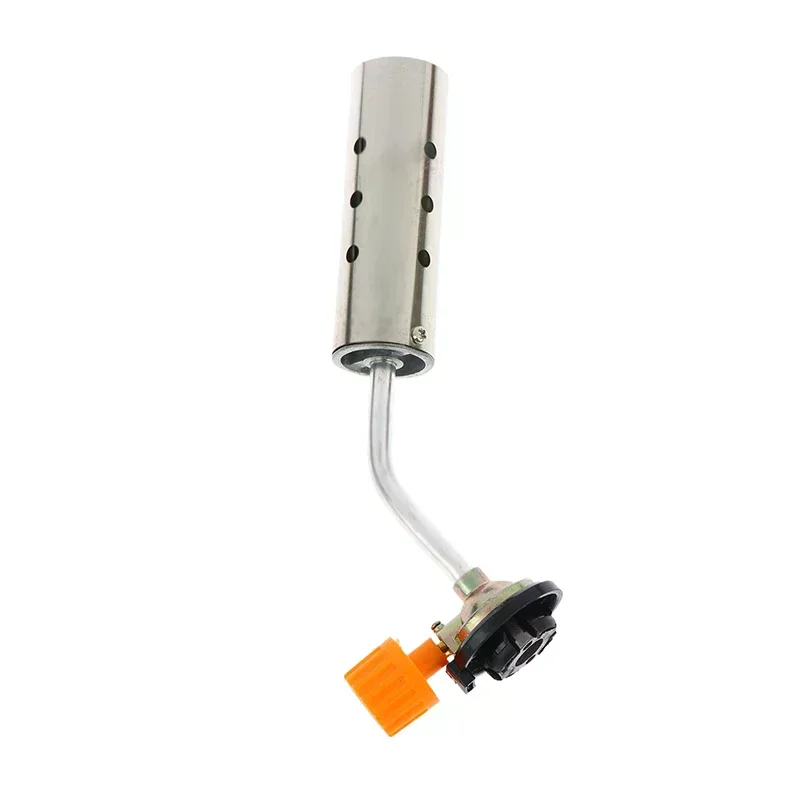 Adjustable Flame Butane Torch for BBQ Camping; Portable and Versatile Propane Brazing Burner
